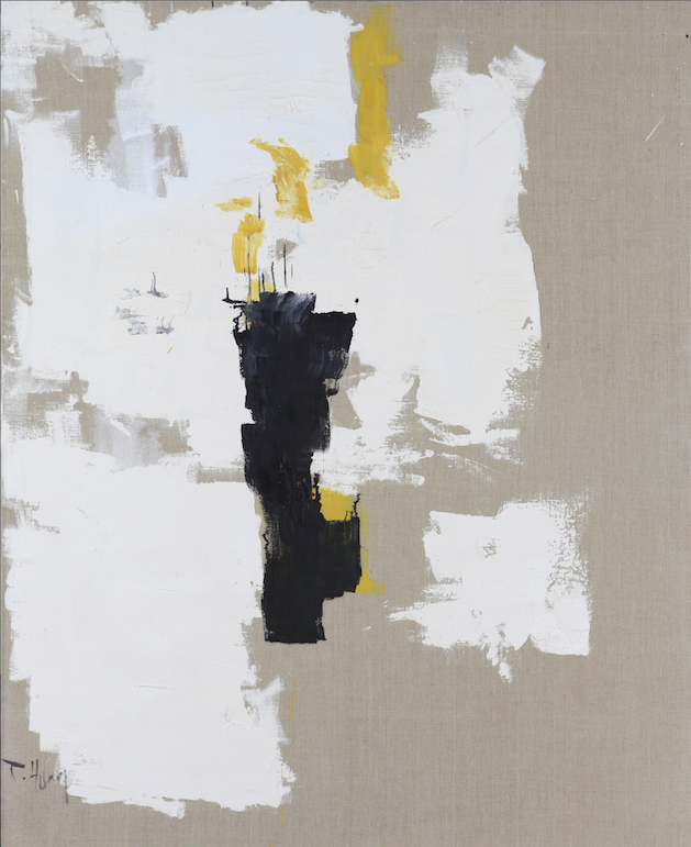 Huang-Rui_White-Abstraction_oil-on-canvas_160-x-137_1995