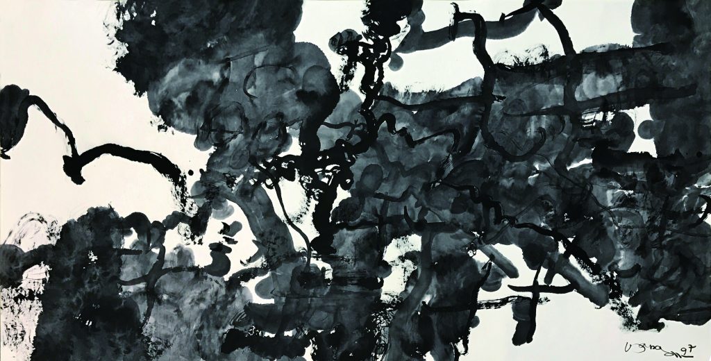 94 x 180 cm, Ink on Paper, 1997