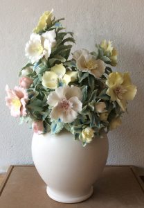Blumenvase porcelaine