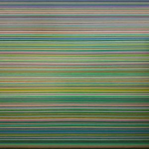 Zulkarnaini, Colour of the Earth #5, 200x 200cm,2017