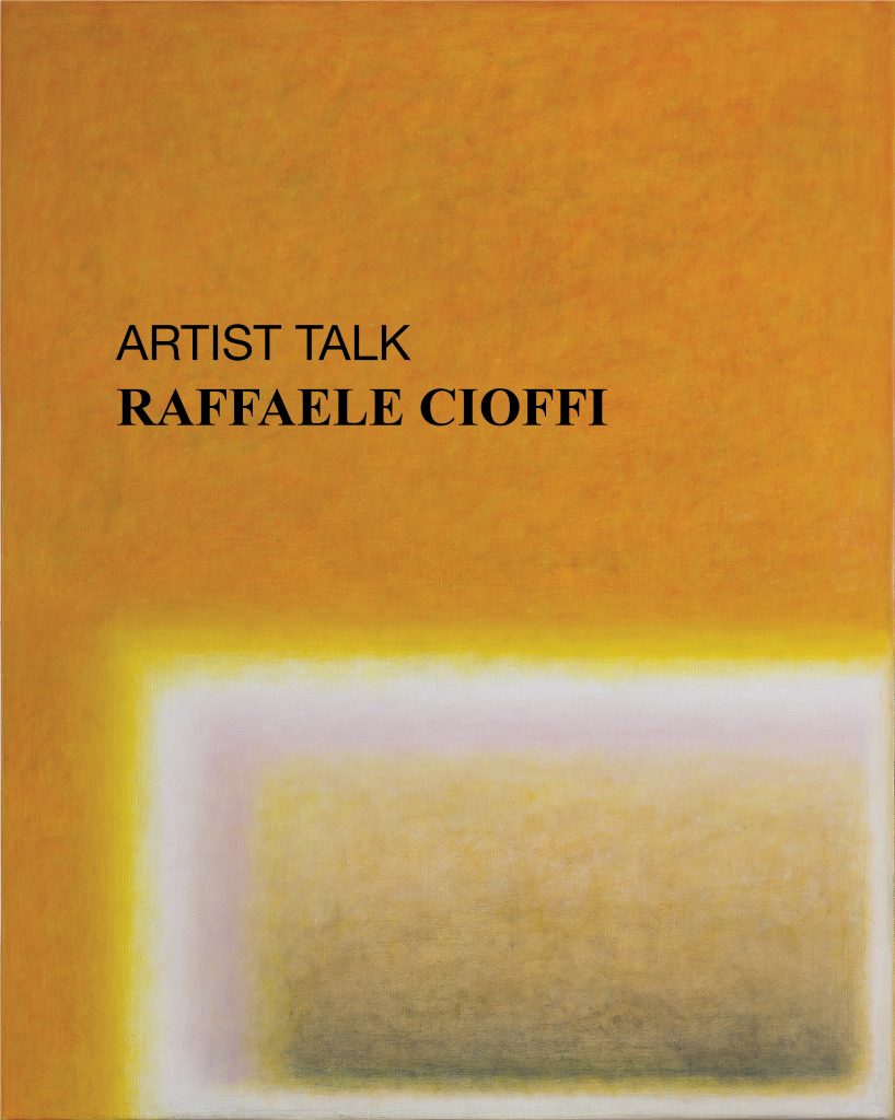 artist talk poster
